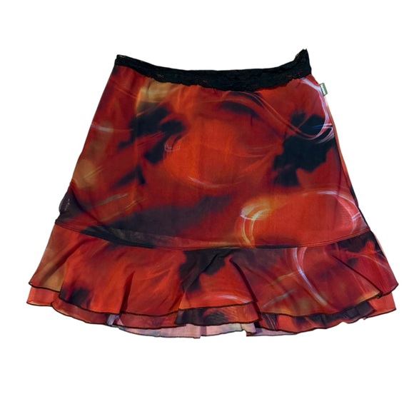 Marc Jacobs Heaven Cocteau Twins Mesh Skirt Size XS NWT